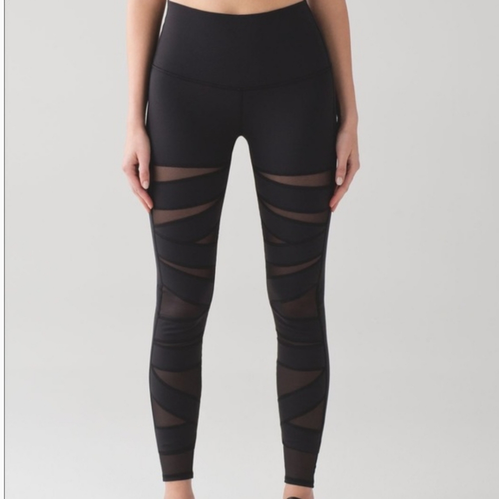 Lululemon🍋☆ Wunder Under HR 31" - Mesh Detail
